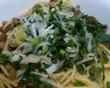 ✿簡単なめこパスタ✿作り方5写真