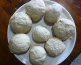 ＨＢ使用　おからと大豆粉の丸パン　低糖質作り方3写真