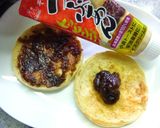 栗とクリチと粒あん　＊甘塩＊和のマフィン作り方3写真