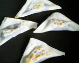 ♬ワンタンの皮で簡単おやつ♬作り方2写真
