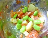 塩麹サーモンとじゃが芋のわさびレモン丼作り方7写真