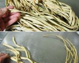 【芋がら（ずいき）のアク抜き・下拵え】作り方1写真