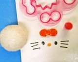 ＊キャラ弁＊マイメロ・キティ・ララ作り方1写真