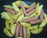 ポテウインナーのマヨマスタード作り方3写真