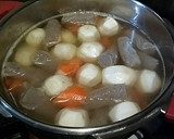 ◆冬ほっこり♡鶏と里芋と卵　香ばし煮◆作り方5写真