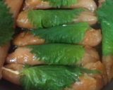 ささみの大葉焼き☆クリームチーズ入り作り方5写真