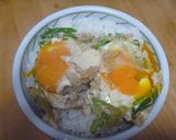 かんたん！目玉のたまご丼！作り方7写真