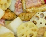 ✿根野菜と豚バラの香草トマト煮✿作り方4写真