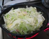 キャベツの豆乳ポタージュ作り方1写真