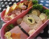 キャラ弁おかず*魚肉チーズサンド♡作り方4写真