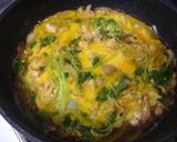 ランチ◎とろとろ卵と三つ葉☆簡単♪親子丼作り方5写真