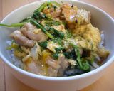 ランチ◎とろとろ卵と三つ葉☆簡単♪親子丼作り方6写真