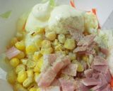 キャベツとにんﾍﾞｰコーンのコールスロー作り方3写真