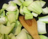 チンゲン菜とイカの中華炒め作り方4写真