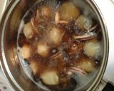 母の味☆里芋とイカの煮物作り方4写真