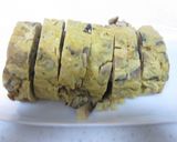 新生姜・椎茸の出汁巻き卵作り方5写真