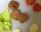 キャラ弁に！ミニハンバーガー作り方1写真