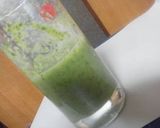 ピリ辛カイワレ大根の大人味スムージー！作り方4写真