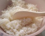 野菜たっぷり☆炭火焼チキンライスバーガー作り方1写真