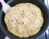フライパンde粒あん入りさつまいもケーキ作り方10写真