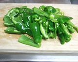 豚小間とピーマンの佃煮風作り方1写真