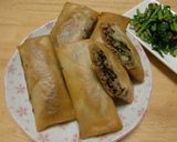 ☆合挽き肉と白菜の簡単春巻き☆作り方10写真