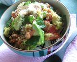 塩麹サーモンとアボカドの梅わさび丼作り方8写真
