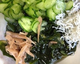 簡単☆きゅうりとワカメの酢の物☆作り方3写真