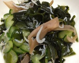 簡単☆きゅうりとワカメの酢の物☆作り方4写真