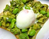 アボカド×温泉卵の紫蘇風味塩昆布トースト作り方4写真