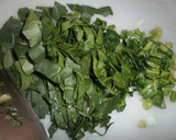 ほうれん草の卵とじ作り方1写真