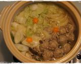 ✿我が家の塩味ベースで肉団子鍋✿作り方5写真