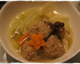 ✿我が家の塩味ベースで肉団子鍋✿作り方6写真
