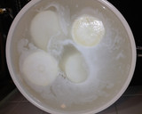 大根と豚挽肉のあんかけ煮物柚子風味作り方1写真