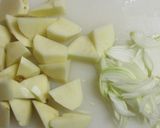 土鍋ひとつで♪シンプル☆ポテトグラタン作り方1写真
