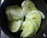 キャベツ消費♪あさりとキャベツの蒸し煮作り方2写真