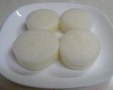 茹で大根を梅ダレで♡作り方1写真