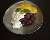 あんこ＆カッテージチーズのゆずクリーム♪作り方8写真