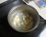 ５分でできるニョッキぜんざい＆コーヒー作り方3写真