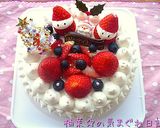 2010☆苺サンタクリスマスケーキ作り方22写真