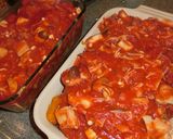 鶏肉とキノコと南瓜のトマトパスタグラタン作り方6写真