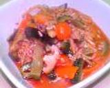 夏野菜麻婆作り方4写真