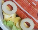 消防車 キャラ弁作り方3写真