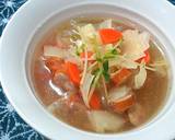 簡単＊速攻＊超基本の野菜たっぷりスープ♪作り方3写真