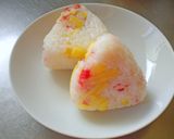 梅+チーズのこんがり焼きおにぎり作り方2写真