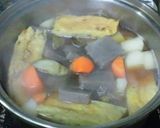 高野豆腐の煮物の煮汁リメイク作り方4写真