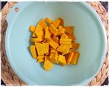 *お弁当おかず　カボチャのマッシュ*作り方1写真