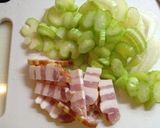 簡単・セロリ炒め作り方1写真