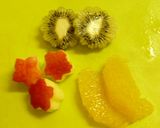 フルーツチーズグラタンぜんざい作り方1写真