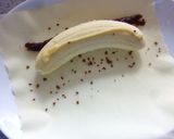 簡単おやつ⋆つぶあん×バナナの焼き春巻き作り方4写真